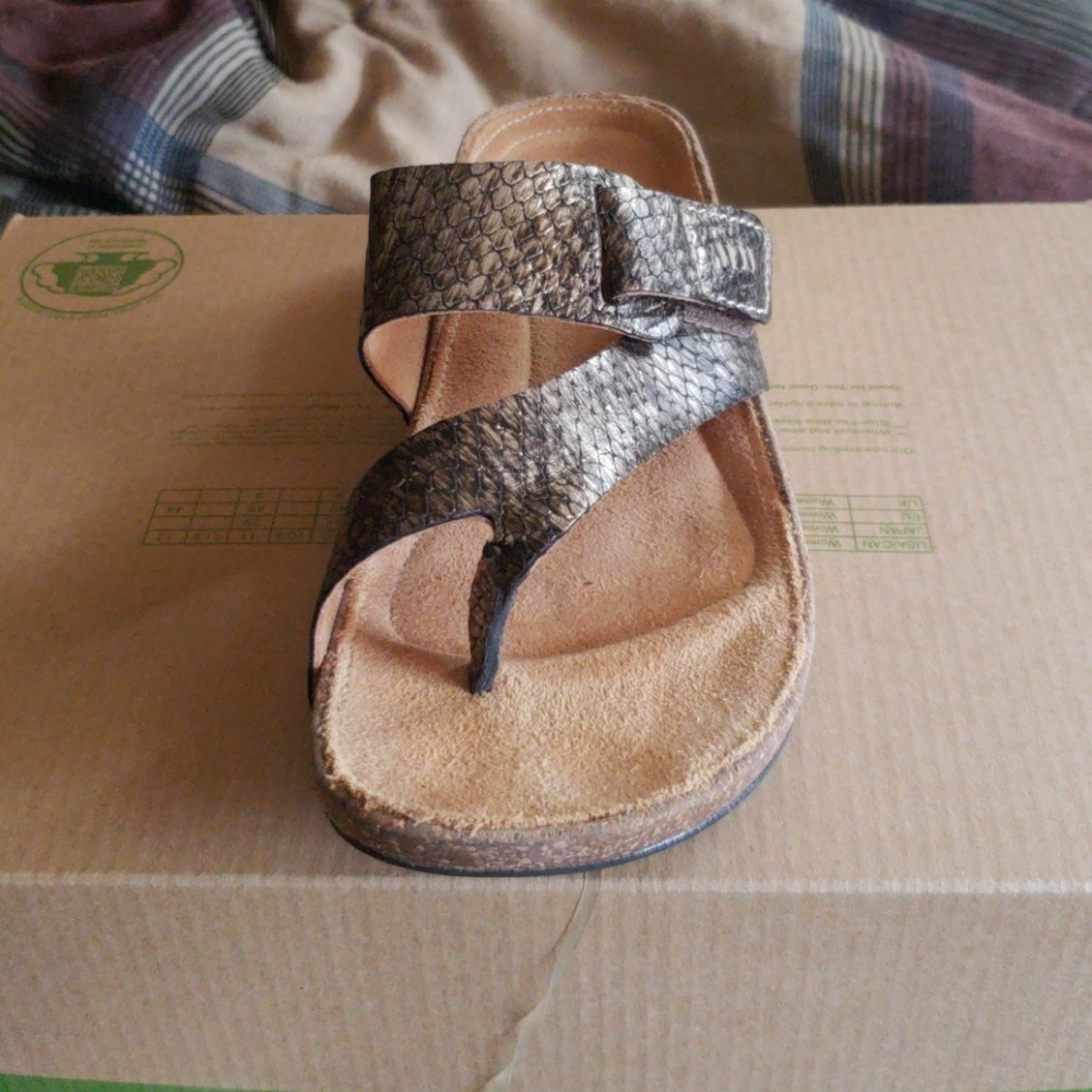 Snake Pattern Sandles - image 3